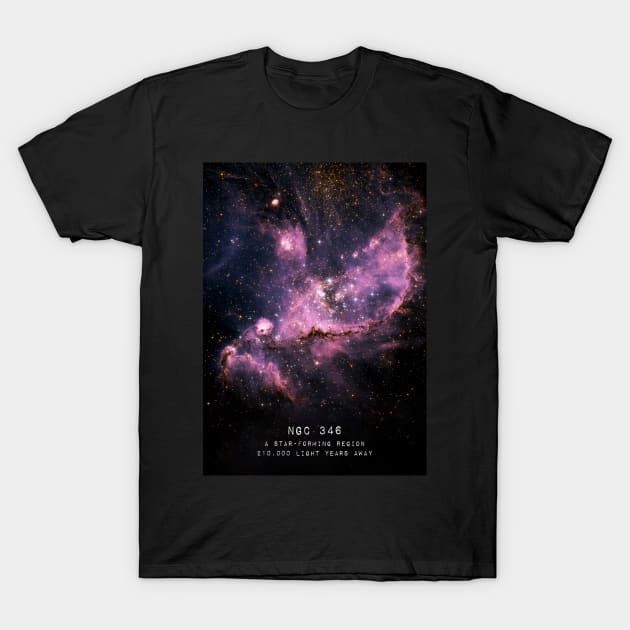 NGC 346 T-Shirt by Dashu